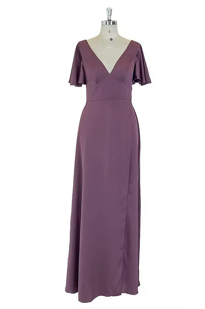 flattering bridesmaid dress